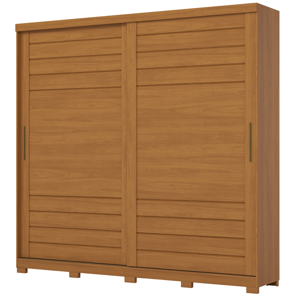 Roupeiro Cayman Henn 250cm 100% MDF 2 Portas Cinamomo
