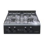 Fogao de Mesa à Gás 4 Bocas Flamatop Venax Preto 220V