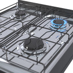 Fogao de Mesa à Gás 4 Bocas Flamatop Venax Preto 220V