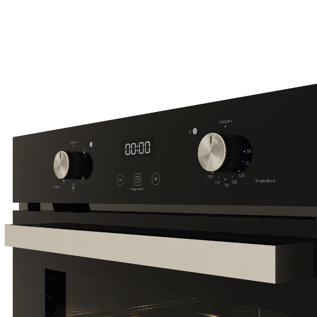 Forno de Embutir Elétrico Fischer 82L Infinity Touch com Convecção 28607-65779 Preto 220V