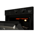 Forno de Embutir a Gás Fischer 50L Infinity com Grill Preto 220V