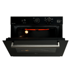 Forno de Embutir a Gás Fischer 50L Infinity com Grill Preto 220V