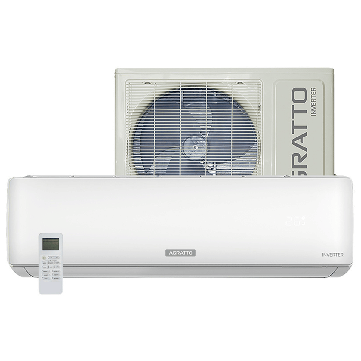 Ar-Condicionado Split Inverter Zen Agratto 30.000 BTUs Frio ZICS30F 220V