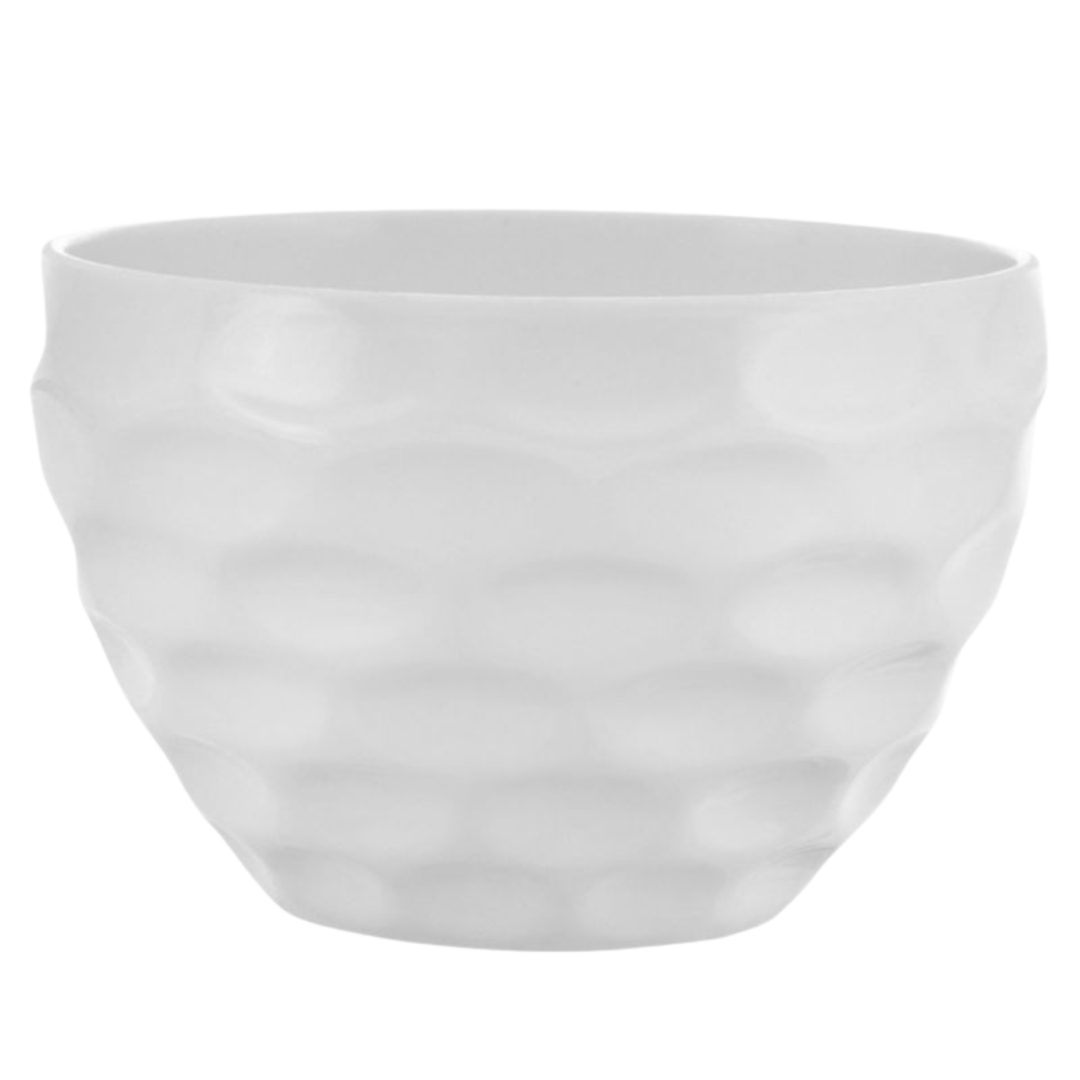 Bowl em Melamina Florarte Flowers 600ml Off White