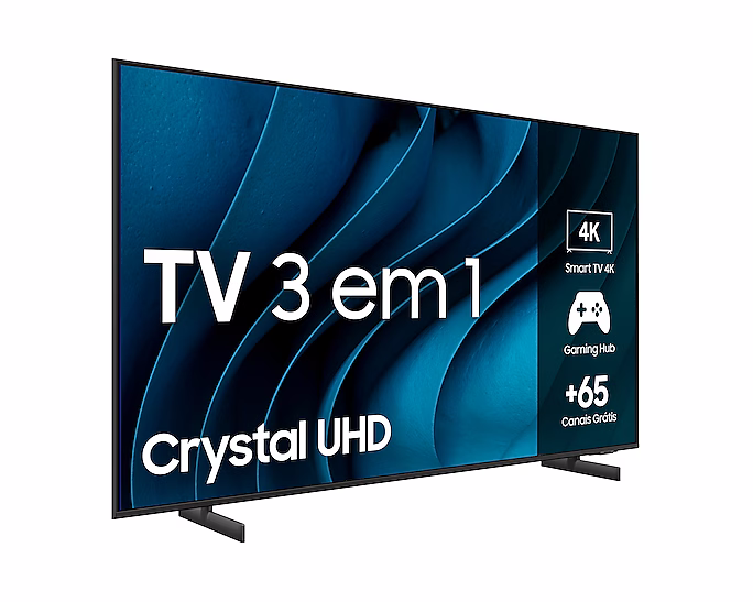 Smart TV Led 85" 4K UHD Samsung UN85DU80 Wifi Bivolt