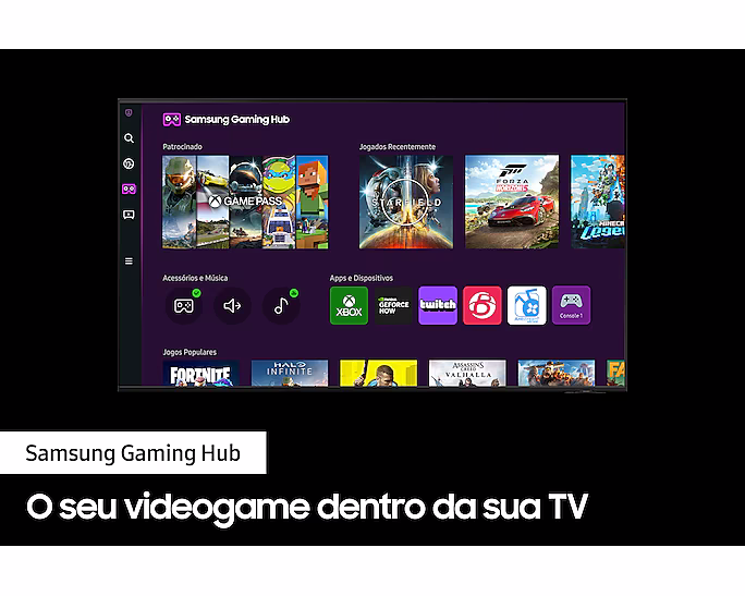Smart TV Led 85" 4K UHD Samsung UN85DU80 Wifi Bivolt