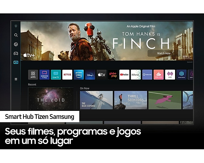 Smart TV Led 85" 4K UHD Samsung UN85DU80 Wifi Bivolt