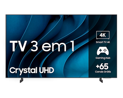 Smart TV Led 85" 4K UHD Samsung UN85DU80 Wifi Bivolt