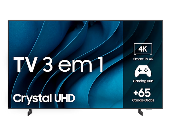 Smart TV Led 85" 4K UHD Samsung UN85DU80 Wifi Bivolt