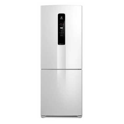 Refrigerador Electrolux 490L IB7 Inverter Duplex Efficient AutoSense Inverse Branco 220V