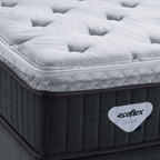 Colchão Comfy King Ecoflex 193x203x30cm Molas Ensacadas Grafite