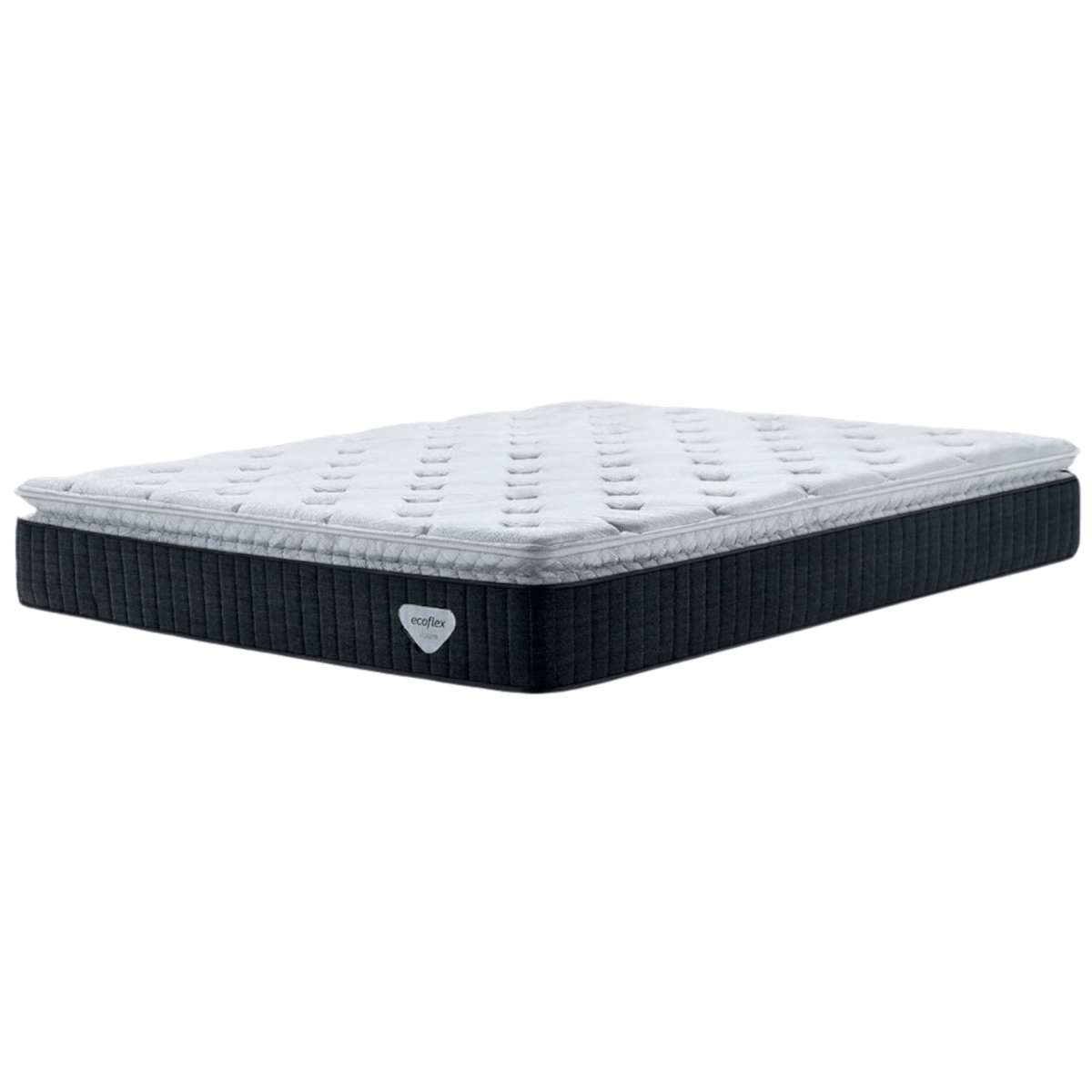 Colchão Comfy King Ecoflex 193x203x30cm Molas Ensacadas Grafite