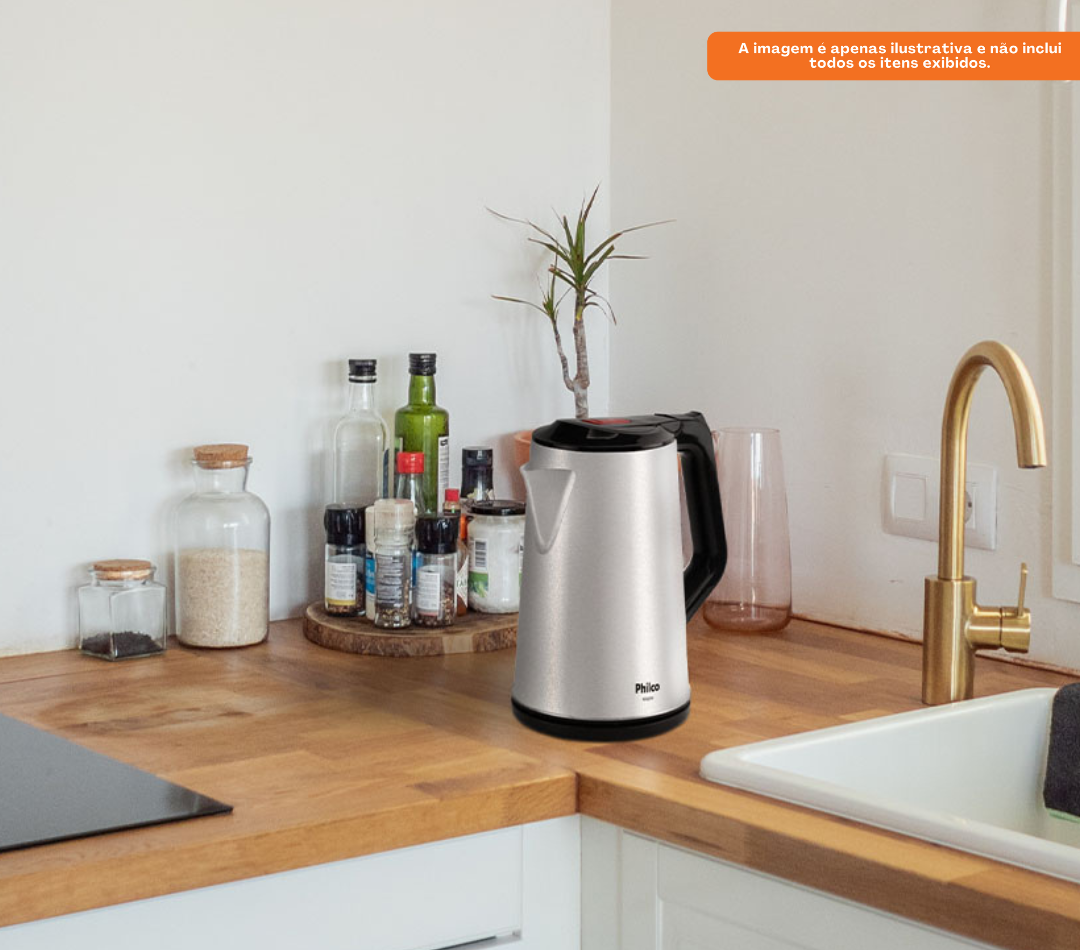 Chaleira Elétrica Philco PCH23PI  2,3L Inox 220V