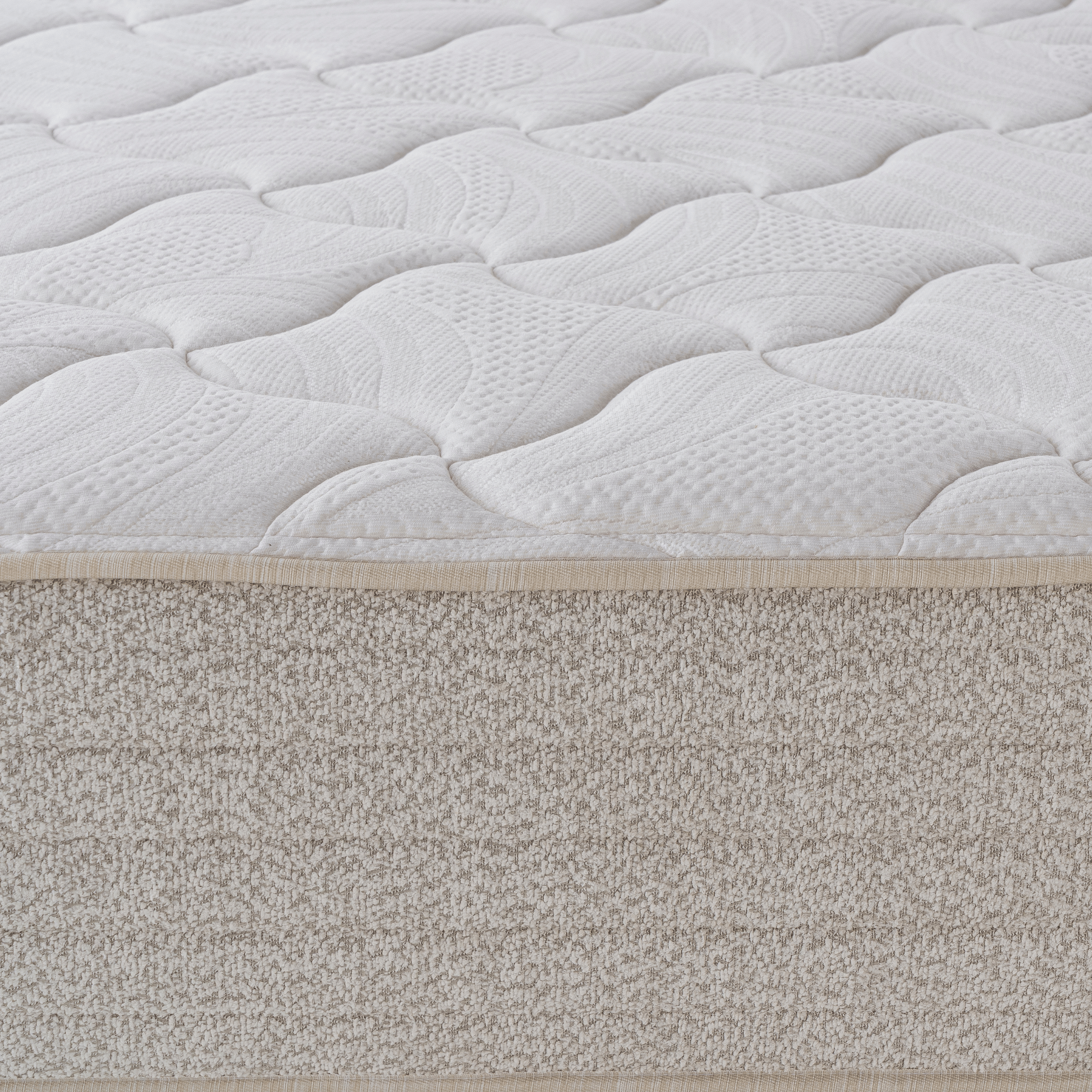 Colchão Multi Support Casal Ecoflex 138x188x32cm Miracoil Bouclê Bege
