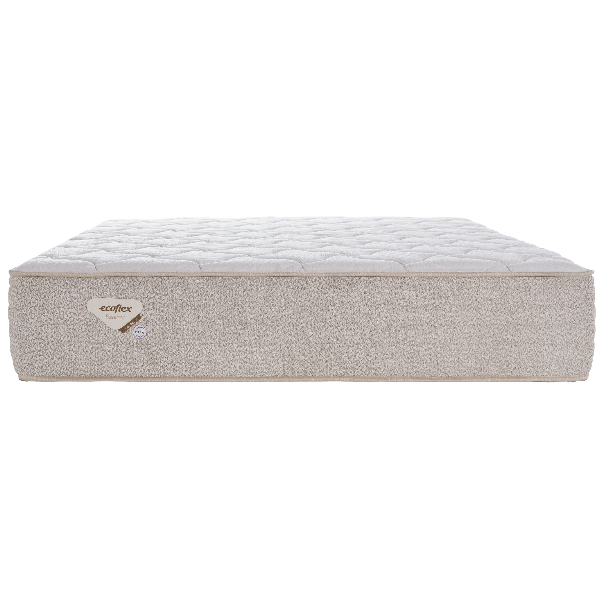 Colchão Multi Support Casal Ecoflex 138x188x32cm Miracoil Bouclê Bege