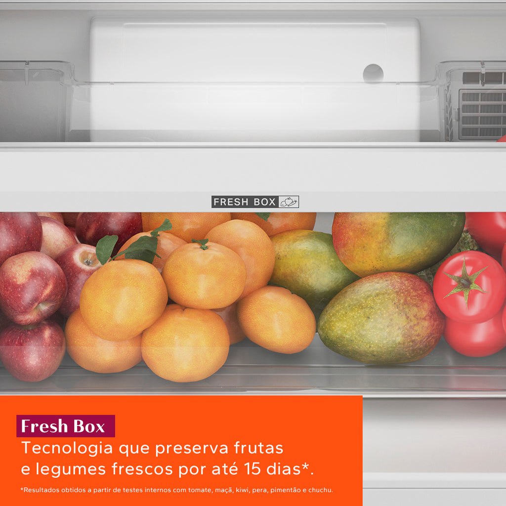 Refrigerador Brastemp 447L BRE57 Duplex Inverse Branco 220V