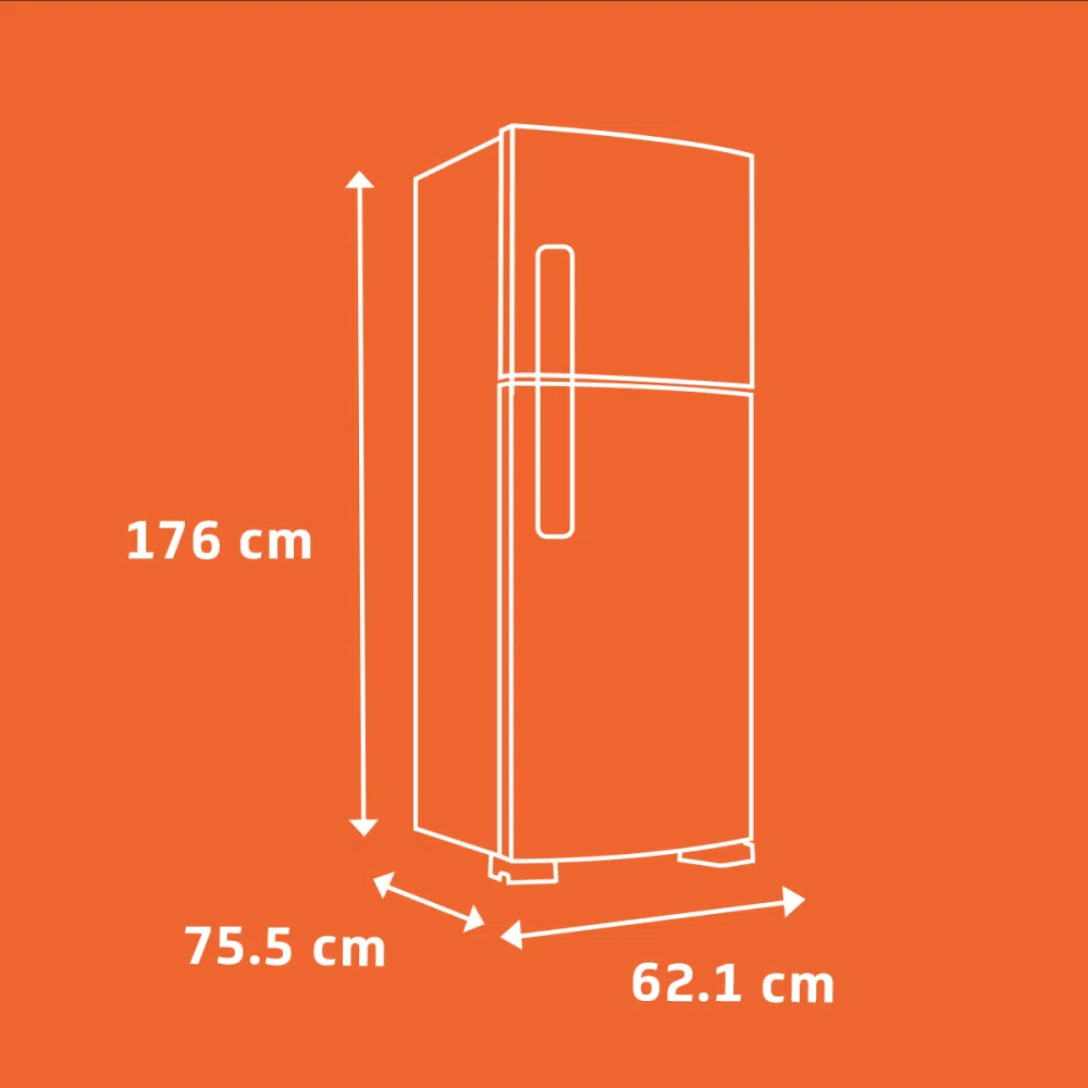 Refrigerador Brastemp 375L BRM44HK Duplex Cor Inox 220V
