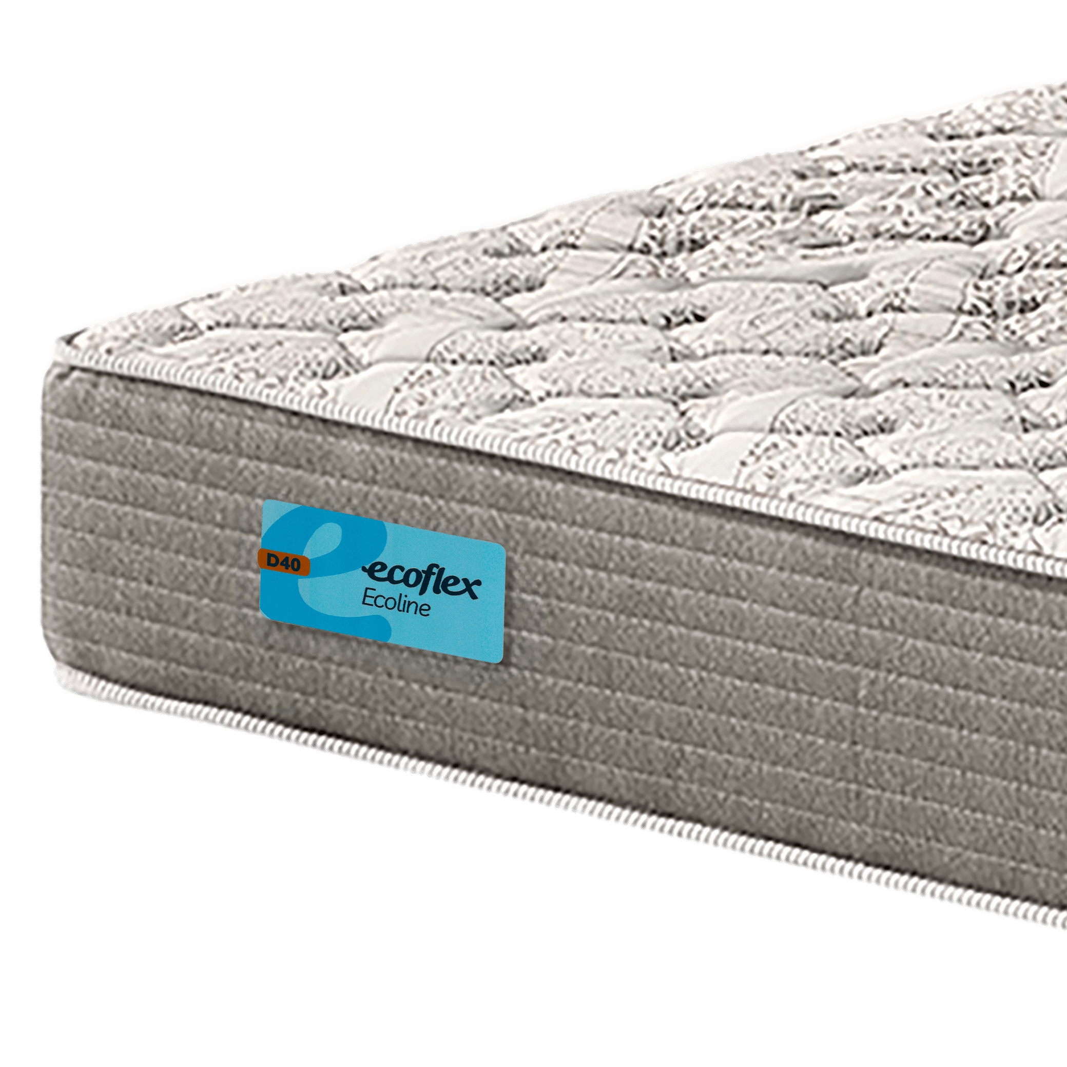 Colchão Espuma Ecoline D-40 Casal Ecoflex 138x188x25cm