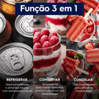 Freezer Horizontal Electrolux 197L HB200 Inverter Branco Bivolt