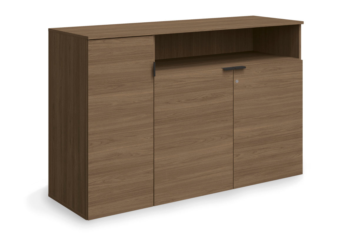 Armário Médio para Escritório Frame com Chave F208 Kappesberg 3 Portas Munique