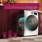 Lava e Seca Brastemp 14kg B= Smart BNO14AB Inverter  Branco 220V