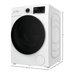 Lava e Seca Brastemp 14kg B= Smart BNO14AB Inverter  Branco 220V