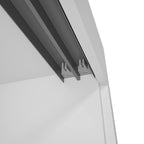 Roupeiro Zeine Lopas 180cm 2 Portas Correr com Espelho Flex Branco