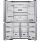 Refrigerador Brastemp 591L BRO90MK MultiDoor Inverter Água e Gelo na Porta Cor Inox 220V