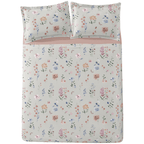 Jogo de Roupa de Cama Queen 4 Peças Hedrons Toque de Algodão Linna
