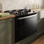 Fogão de Embutir 5 Bocas Electrolux Preto Experience FE5EP com Mesa de Vidro, PerfectCook360 e VaporBake 220V