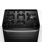 Fogão de Embutir 5 Bocas Electrolux Preto Experience FE5EP com Mesa de Vidro, PerfectCook360 e VaporBake 220V