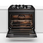 Fogão de Embutir 5 Bocas Electrolux Preto Experience FE5EP com Mesa de Vidro, PerfectCook360 e VaporBake 220V