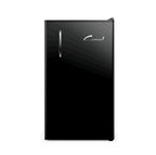 Frigobar Consul Retrô 117L CRA12AE Preto Vinil 220V