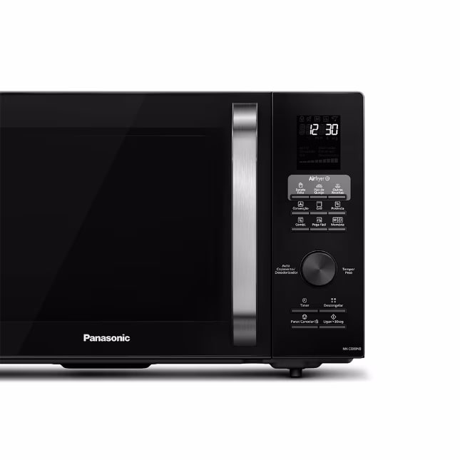 Micro-ondas AirFryer Panasonic 30L Grill e Convecção Preto 220V