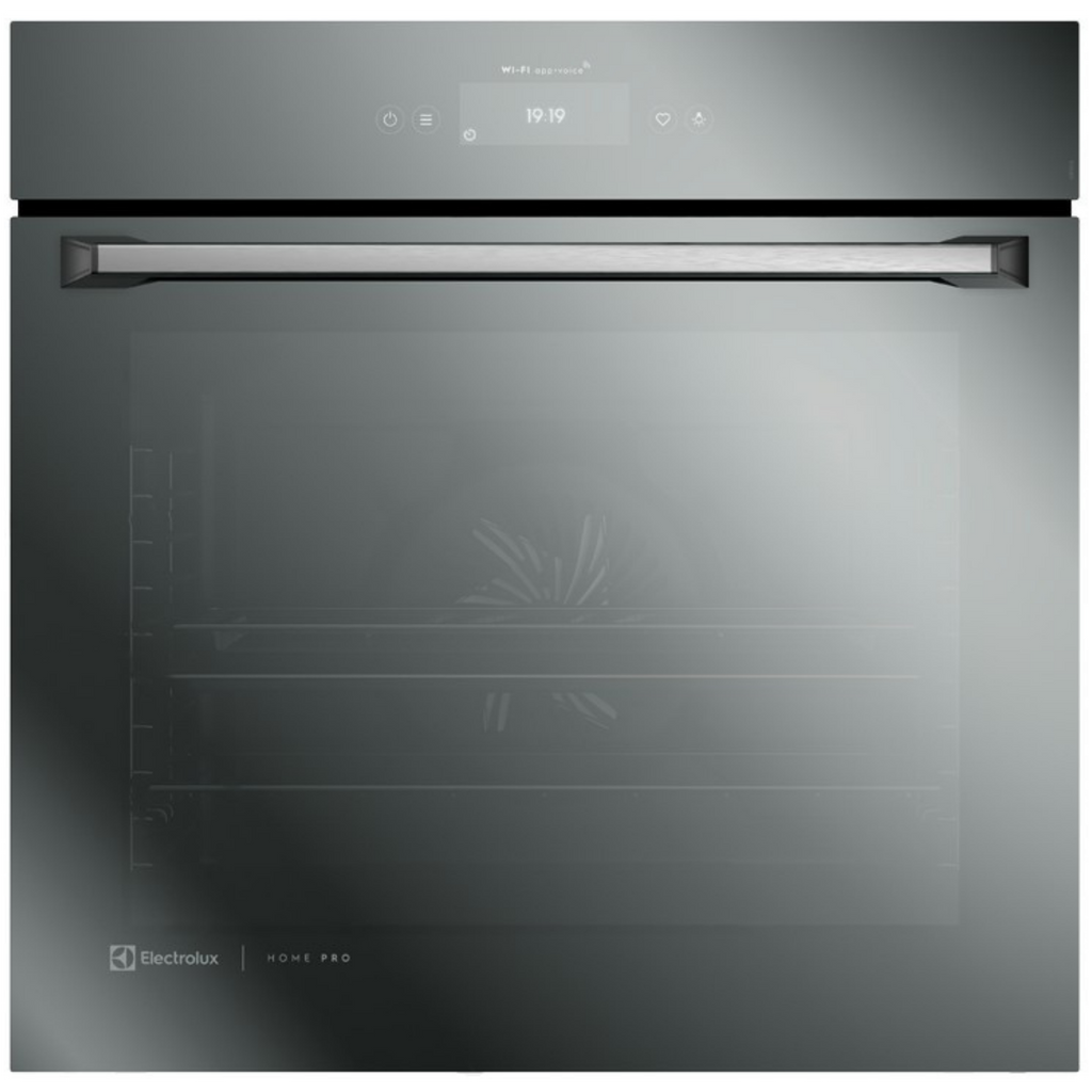 Kit Electrolux de Embutir Home Pro Forno Elétrico 80L + Micro-ondas 34L + Cooktop 5 Bocas Espelhado 220V
