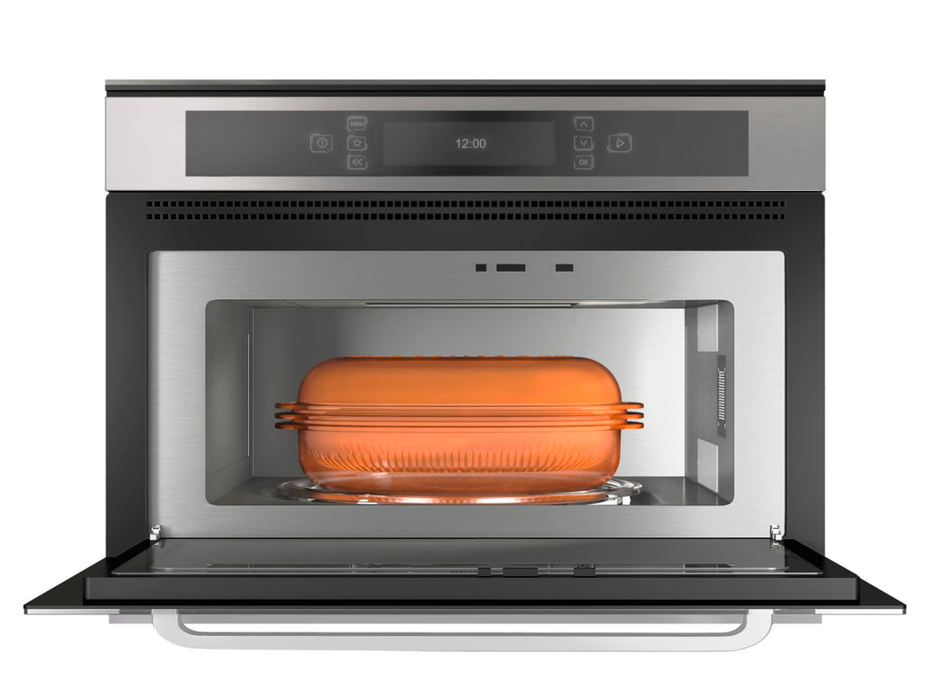 Kit Brastemp Gourmand de Embutir Forno Elétrico 67L+Micro-ondas 40L com Grill Inox 220V