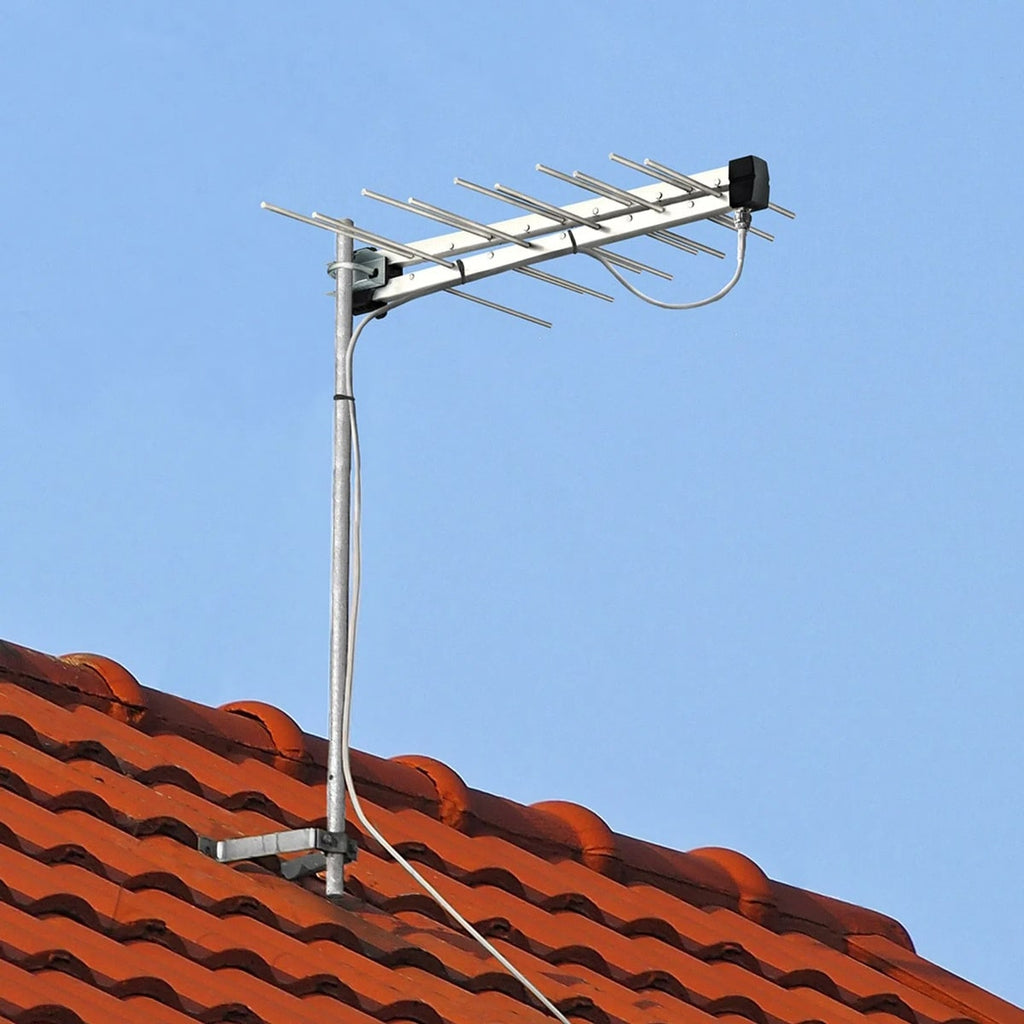 Antena Externa Aquário Log Periódica Digital UHF/HDTV LU-20