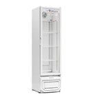 Expositora Vertical de Bebidas Gelopar 228L Porta de Vidro GPTU-230 BR Branco 220V