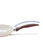 Frigideira Ceramic Life Brinox Granada Indução 24cm Vanilla