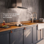 Coifa de Parede Experience Electrolux CE9TF 90cm Inteligência Artificial 220V