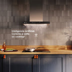 Coifa de Parede Experience Electrolux CE9TF 90cm Inteligência Artificial 220V