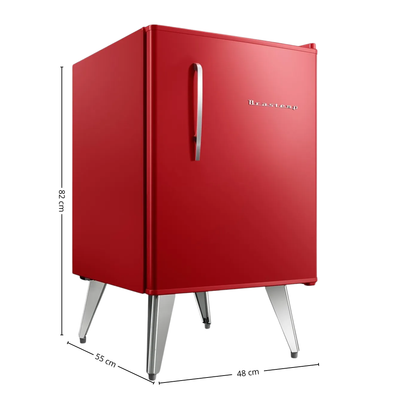 Frigobar Brastemp Retrô 76L BRA08MV Vermelho 220V