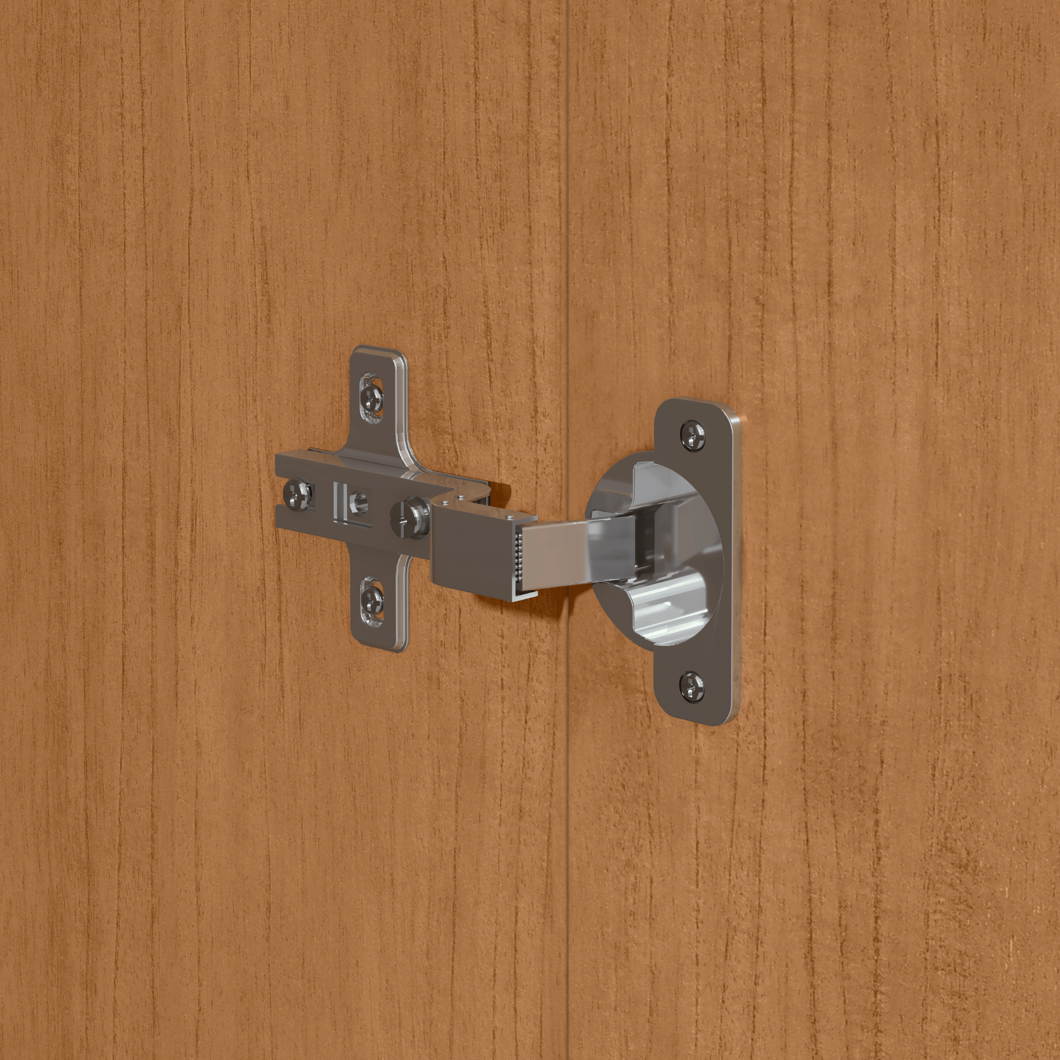 Armário Multiuso Bliss Lopas 2 Portas 50cm Amêndoa Clean