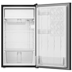 Frigobar Consul Retrô 117L CRA12ME Preto Vinil 220V