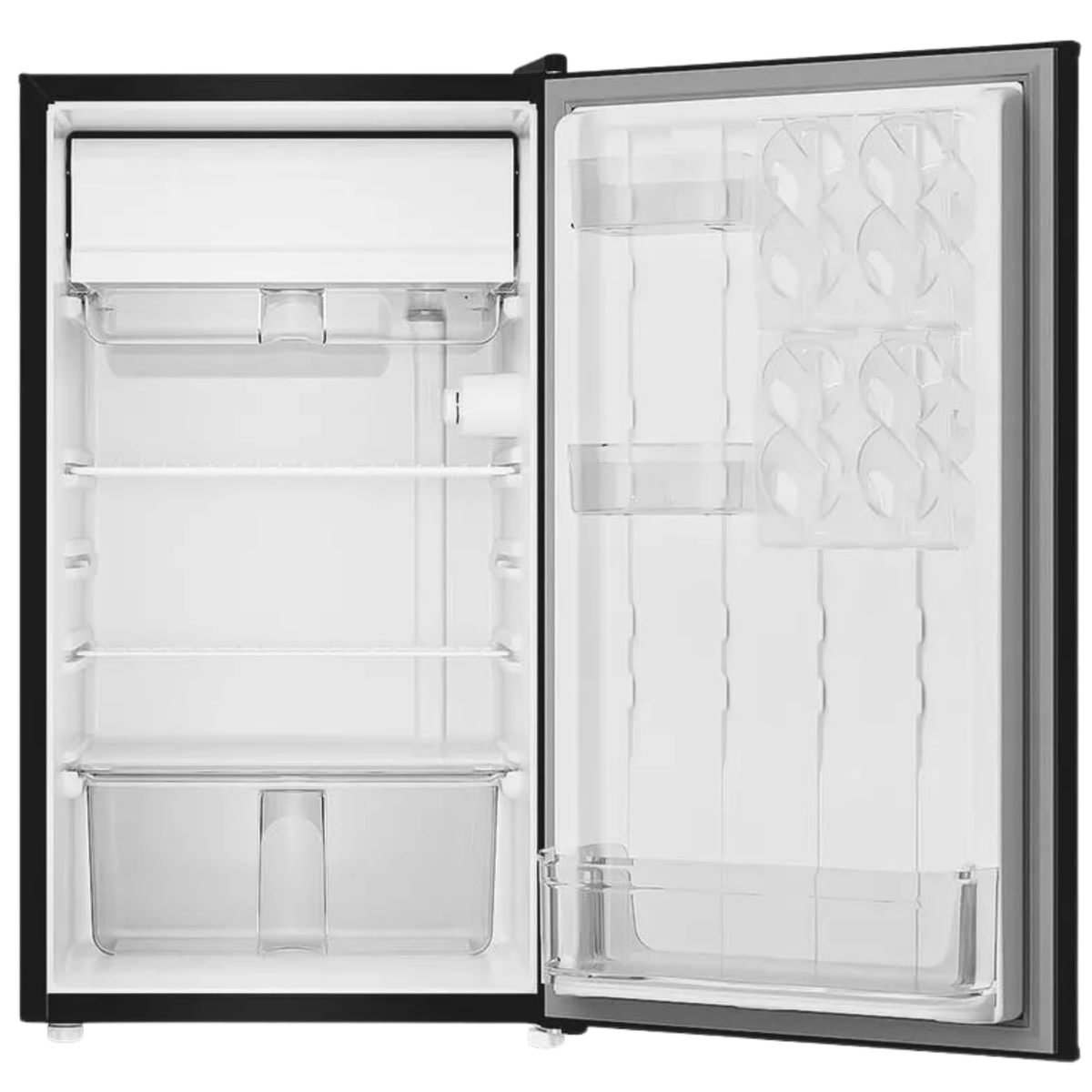Frigobar Consul Retrô 117L CRA12ME Preto Vinil 220V