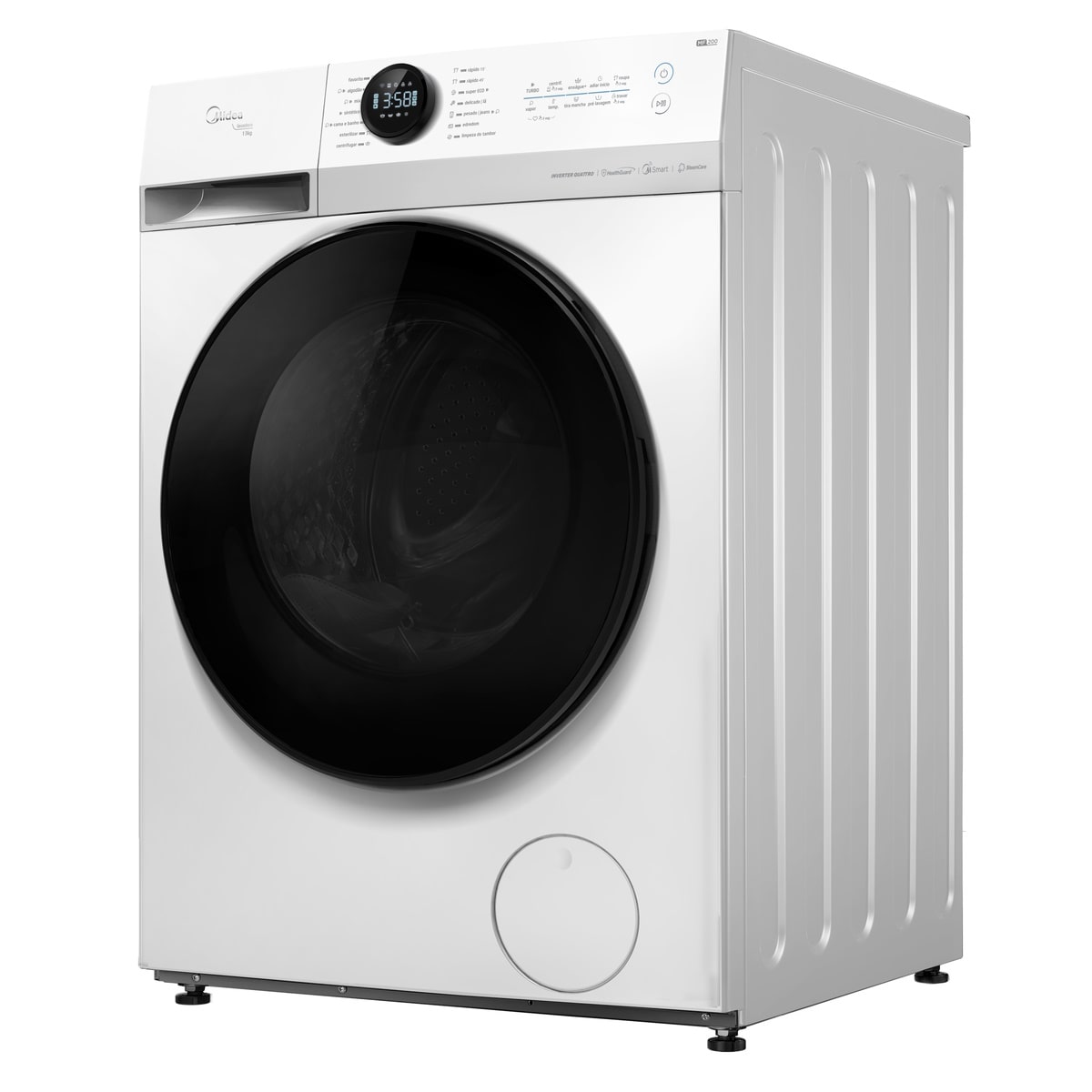 Lavadora de Roupas Midea 13KG HealthGuard Smart Motor Inverter Branco 220V