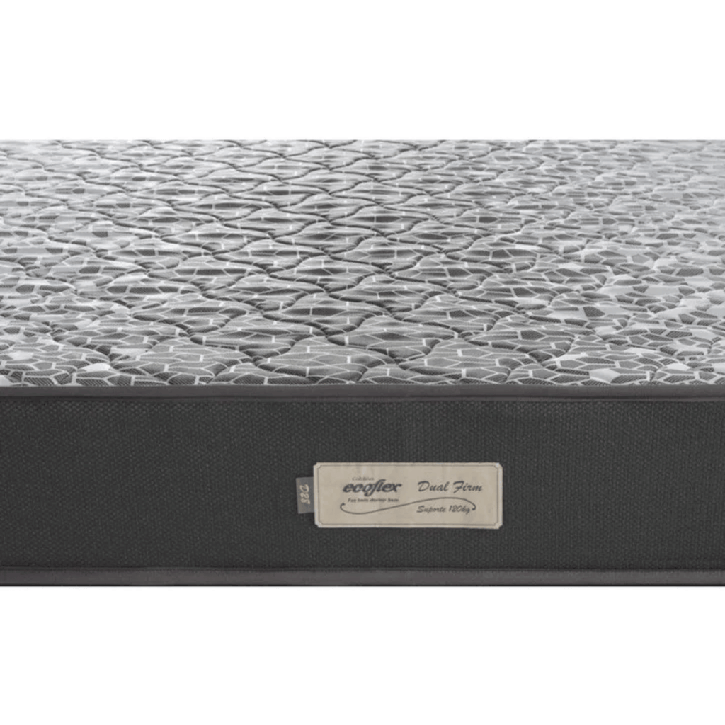 Colchão Espuma Dual Firm D-28 Ecoflex Casal 138x188x22cm Chumbo