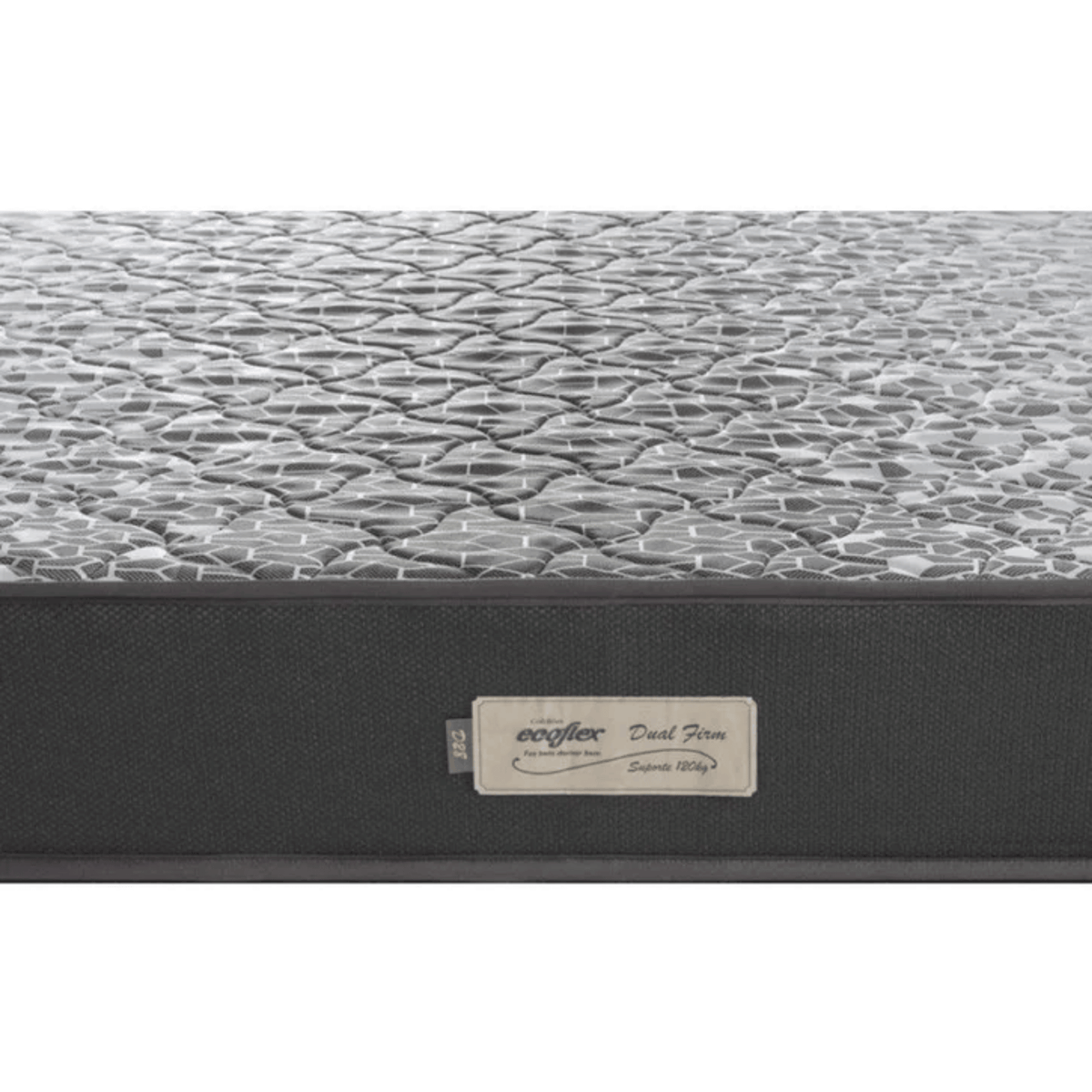 Colchão Espuma Dual Firm D-28 Ecoflex Casal 138x188x22cm Chumbo