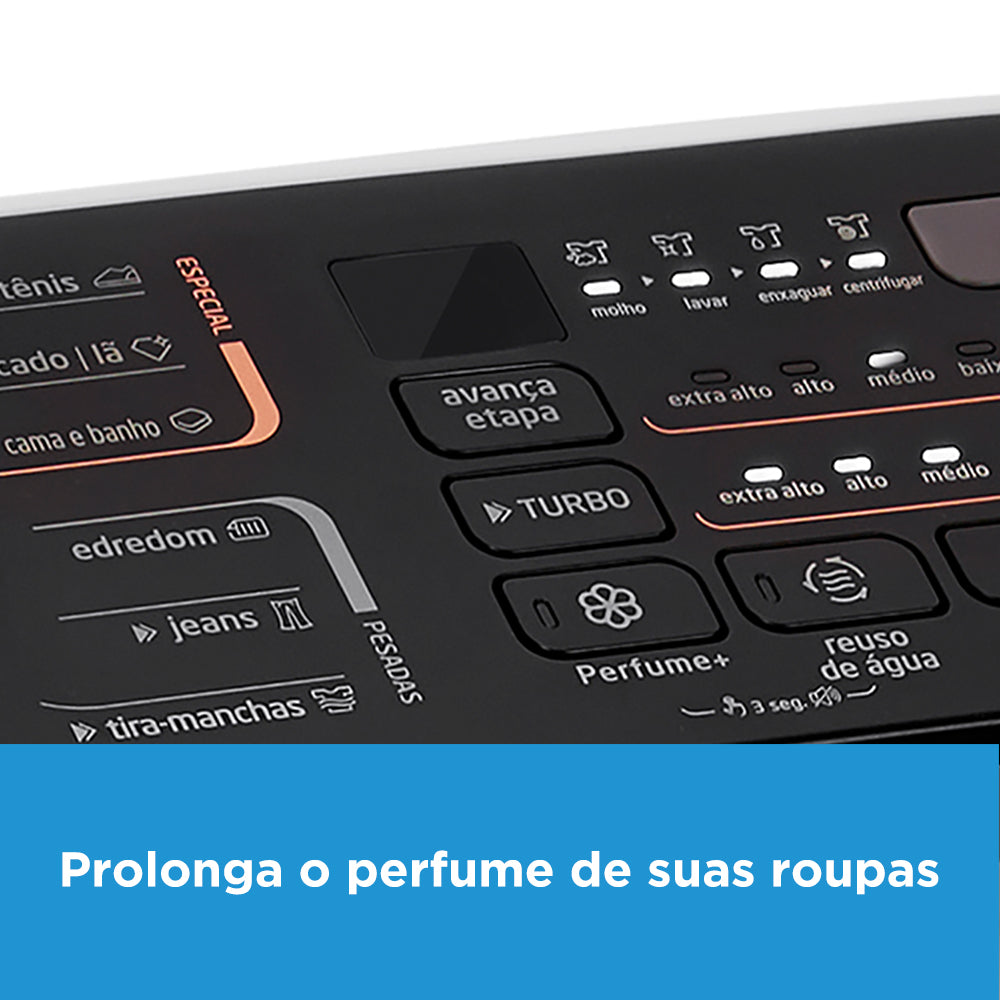 Lavadora de Roupas Midea 13KG Wave Agitador Branco 220V