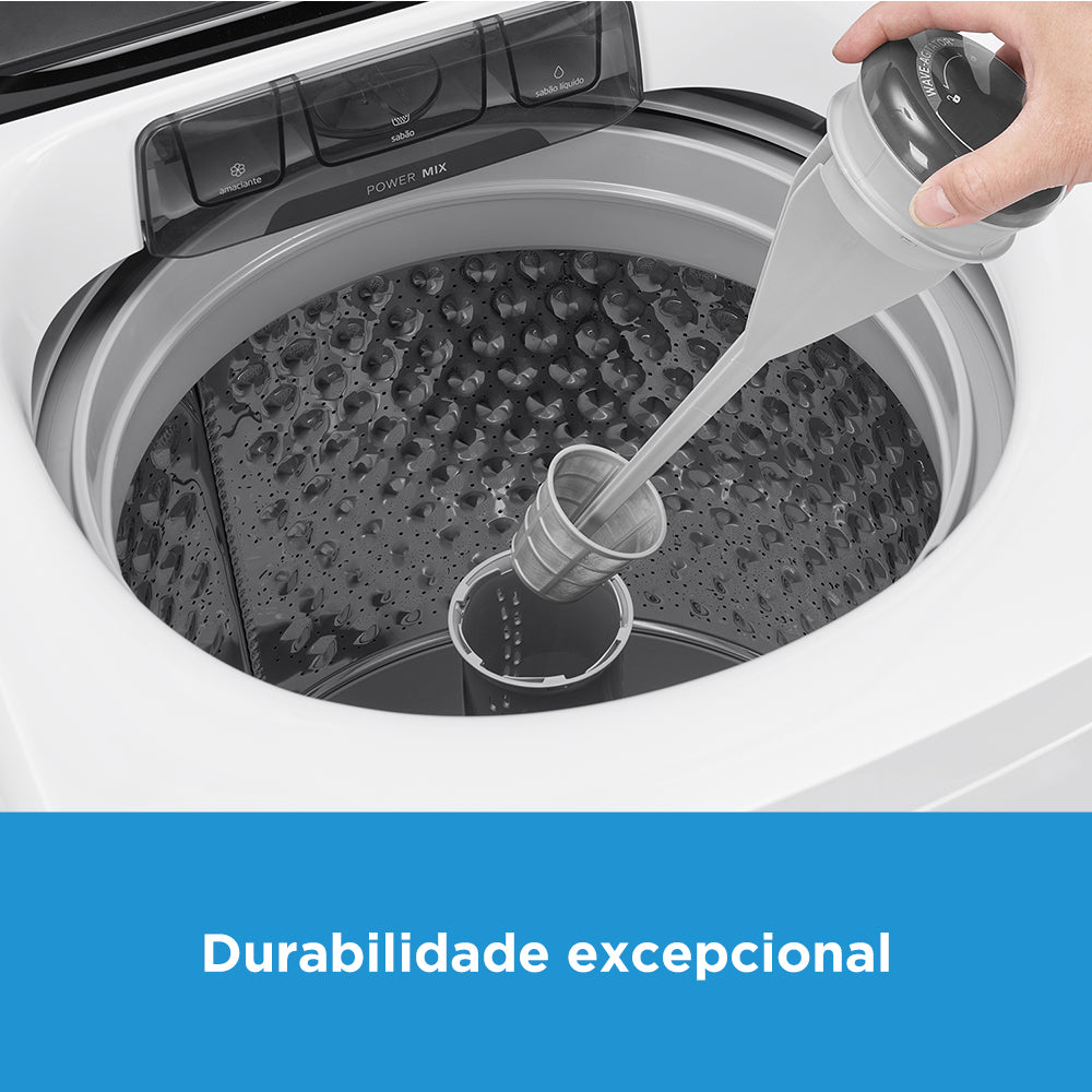 Lavadora de Roupas Midea 13KG Wave Agitador Branco 220V